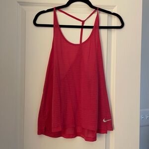 NIKE PINK SIZE M ACTIVE TANKTOP